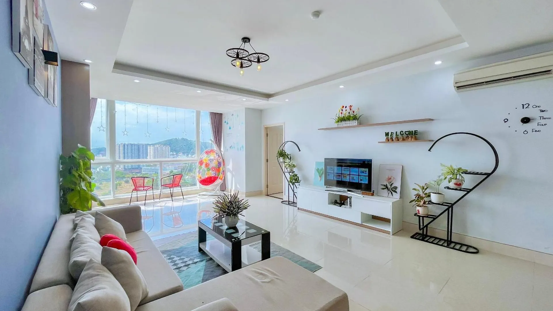 וונג טאו Can Ho Oasky,3 Phong View Dep Nhin Ra Bien,Nui Va Ho Bau Sen דירה